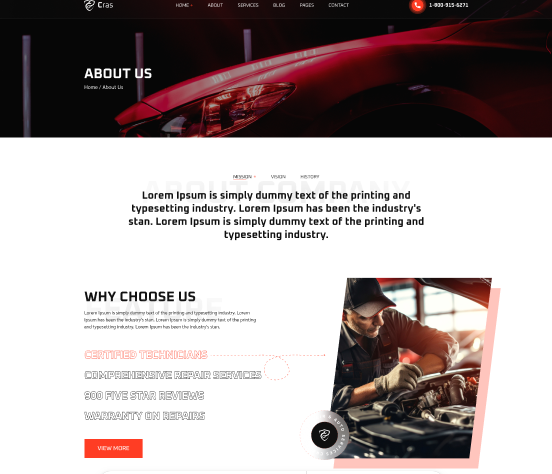 About Page Light Version
