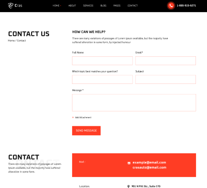 Contact Us Light Version